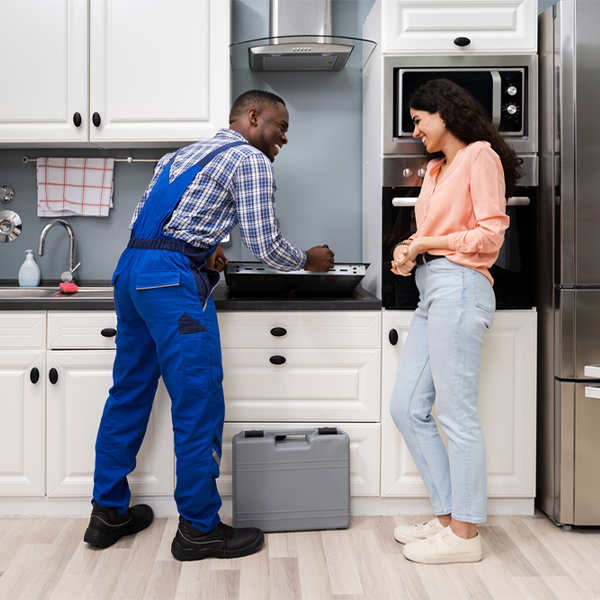 how long does it typically take to complete cooktop repair services in Moody ME